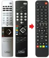 Ersatz Fernbedienung für Metz PLANEA 43 UHD TWIN | PLANEA 49 UHD TWIN
