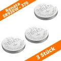 3 x Renata 370 SR920W SR69 LR920 40mAh Batterie Knopfzelle Uhrenbatterien 1,55V