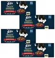 176 x 80 g Felix Tasty Shreds (€ 5,68/kg) Geschmacksvielfalt vom Land in Sauce