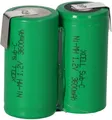 2er Reihe Akku Sub-C 3600 mAh 2,4V NiMh mit Lötfahne