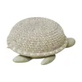 Lorena Canals - Sea Turtle Aufbewahrungskorb, Baby, 22 x 25 cm, natur/olive