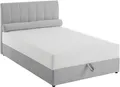 ATLANTIC home collection Boxbett ALISIA, mit Taschenfederkern, Bettkasten und Kissenrolle im Originalbezug