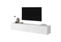 Selsey TV-Schrank VELDIO Hängeboard geriffelt, Push-to-Open, Matt-Optik, 175x30 cm