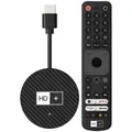 HD-Plus IP TV-Stick inkl. 3 Monate HD+ IP-Abo (UHD 4K, Android TV, Dual-WiFi, Bluetooth, HDMI)