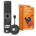 HD-Plus IP TV-Stick inkl. 3 Monate HD+ IP-Abo (UHD 4K, Android TV, Dual-WiFi)