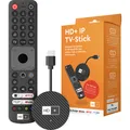 HD Plus IP  TV-Stick mit Fernbedienung