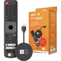 HD Plus IP TV-Stick mit Fernbedienung