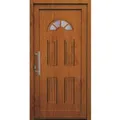 Kunststoff-Haustür K001 Golden Oak 110 cm x 210 cm Anschlag Links
