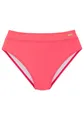 LASCANA Highwaist-Bikini-Hose Lolo mit angesetztem Bündchen, koralle