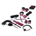 Tease & Please Master & Slave Bondage Game - Spiele für Erwachsene mit 13 Sex Toys und Zubehör - Geschenke für Frauen und Männer - Partner Geschenke für einen aufregenden Spielabend - Rosa