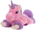 Habibi Premium Wärmekissen/Stofftier f. Kinder u. Erwachsene - herausnehmbare Hirsefüllung - Wärmekuscheltier zum Erwärmen in der Mikrowelle/Backofen, ideal auch für Babys (Rosa)