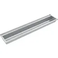 KWC AR Waschrinne, PLANOX, Edelstahl, W.-Mont., 2100x210x442 mm, m. Arm-bank