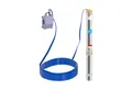 Hillvert Tiefbrunnenpumpe 6.000 l/h Unterwasserpumpe 102 m Tiefpumpe Wasserpumpe Gartenpumpe