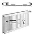 Profil-k Flachheizkörper Typ 10 Weiß 600x61x800mm Ohne Abdeckung 482w Bei 75/65/20 Grad C - Kermi