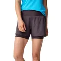 Brooks Damen High Point 3" 2-in-1 Short  2.0 lila