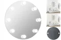 Wandspiegel Mit LED-Beleuchtung Rund Glas