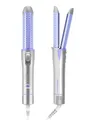 SHEGLAM Kaltluft Glätteisen Kamm mit 360° Luftstrom Styler Lockenstab, Haarglätter mit Kühl-Luftventilen für langanhaltende Frisur, 4 Temperaturstufen, Dualspannung