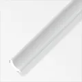 alfer Eckleiste 1 m, 20 mm PVC (Kunststoff) glatt weiss