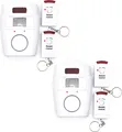 Set 2x Sensor Alarmanlage Sicherheit System Bewegungsmelder Alarm
