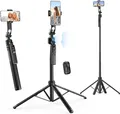 Rollei Easy Creator Quadpod mit AI Tracking, Selfie Stick mit Fernbedienung