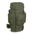 MIL-TEC RECOM Wanderrucksack Taktischer Rucksack Trekking Tagesrucksack Oliv 88L