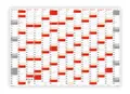 LYSCO Wandkalender XL Wandplaner DIN A1 2027 Kalender mit extra großen Tageskästchen, Format 594 x 841 mm mit 14 Monate - von Dezember 2026 bis Januar 2028, (Kalender werden gerollt geliefert)