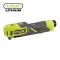 RYOBI - 4 V Akku- Fahrrad-Mini-Kompressor RI4-0 (5133006141) Ohne Akku und Lader