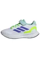 Adidas Unisex Kinder RUNFALCON 5 Shoes Kids, Cloud White/Cobalt Blue/Lucid Lemon, 28 EU