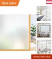 Selbstklebende Fensterfolie mit UV-Schutz - 44.5 x 200 cm für Privatsphäre