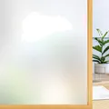 Fensterfolie Blickdicht Sichtschutzfolie selbsthaftend Milchglas UV 44,5x200 cm