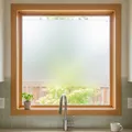 Fensterfolie Sichtschutzfolie blickdicht UV Schutz selbsthaftend 44.5x200cm