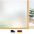 rabbitgoo Sichtschutzfolie Blickdicht Milchglas 44,5 x 200 cm