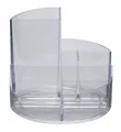MAUL Tischaufsatz Rundbox Durchmesser 14cm Höhe 12,5cm glasklar