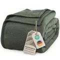 Premium Baumwolldecke 150x200 cm  OekoTEX 100  Baumwollmix Kuscheldecke  Deck...