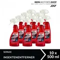 Sonax Insektenentferner Autopflege Reiniger Außenreinigung Glas Lack 10x500 ML