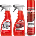 SONAX SPEZIALREINIGER-SET AUßEN 3-TEILIG INSEKTEN BAUMHARZ FLUGROST-ENTFERNER