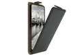 EAZY CASE Handyhülle Flipcase für Xiaomi Redmi Note 10 5G 6,5 Zoll, Tasche Klapphülle Handytasche zum Aufklappen Etui Kunstleder Schwarz