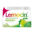 Lemocin gegen Halsschmerzen, Halsschmerzmittel, bei den ersten Anzeichen von Halsschmerzen, für die ganze Familie sowie für Kinder ab 5 Jahren, Limettengeschmack, Lutschtabletten - 1 x 5 St.