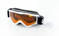 Uvex speedy pro Skibrille Kinder 100% UV-Schutz beschlagfrei weiß lasergold