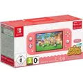 Switch  Konsole Lite Koralle + Animal Crossing New Horizons inkl. 3 Monate - Koralle