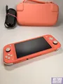 Nintendo Switch Lite Corallo Koralle  Konsole -mit Ladekabel und Case