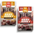 Wild West Beef Jerky Trockenfleisch Bundle 300g Honey BBQ & 300g Original