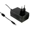 MEANWELL GST18E24-P1J, AC-DC Tisch-Netzteil, single output, 18W 24V 0,75A ErP-2