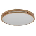 Osram LED Deckenleuchte Orbis Woodburry 30 cm 16W dimmbar Holzdekor
