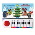 "Der kleine Maulwurf" - Meine ersten Weihnachtslieder: mit kleinem Mini-Keyboard: Beschäftigungsbuch Soundbuch Liederbuch (Weihnachten)