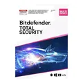 Bitdefender Total Security, 10 Geräte - 2 Jahre,  Schutz Paket - Blitzversand
