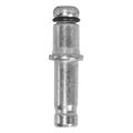 WAGNER Steckstift - Ø 11x13/10 x20/29/50 mm, für Drehstuhlrollen / Bürostuhlrollen mit Aufnahme 10 mm, Stahl verzinkt, Klemmring/Passring - 11006101