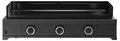 WMF Gasgrill Plancha Edition 75G, 7800 W, Grillfläche 75 x 40 cm, Gerätemaße 80.5 x 23.8 x 57.3 cm, Stahl / Gusseisen, schwarz