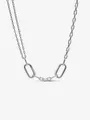 PANDORA ME Doppel-Link Gliederhalskette Sterlingsilber Länge 45 cm