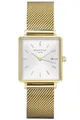 ROSEFIELD Quarzuhr Boxy Gold Mesh Medium